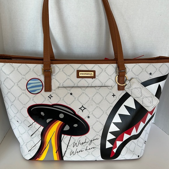 Sprayground Bags Super Cool Sprayground Limited Edition Alien Rich